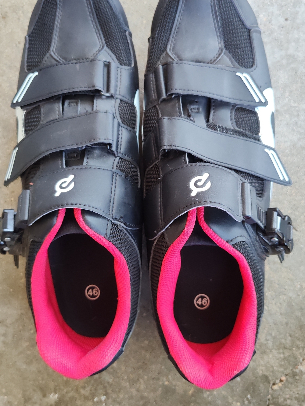Peleton Cycling Shoes With Clips Size 46eu